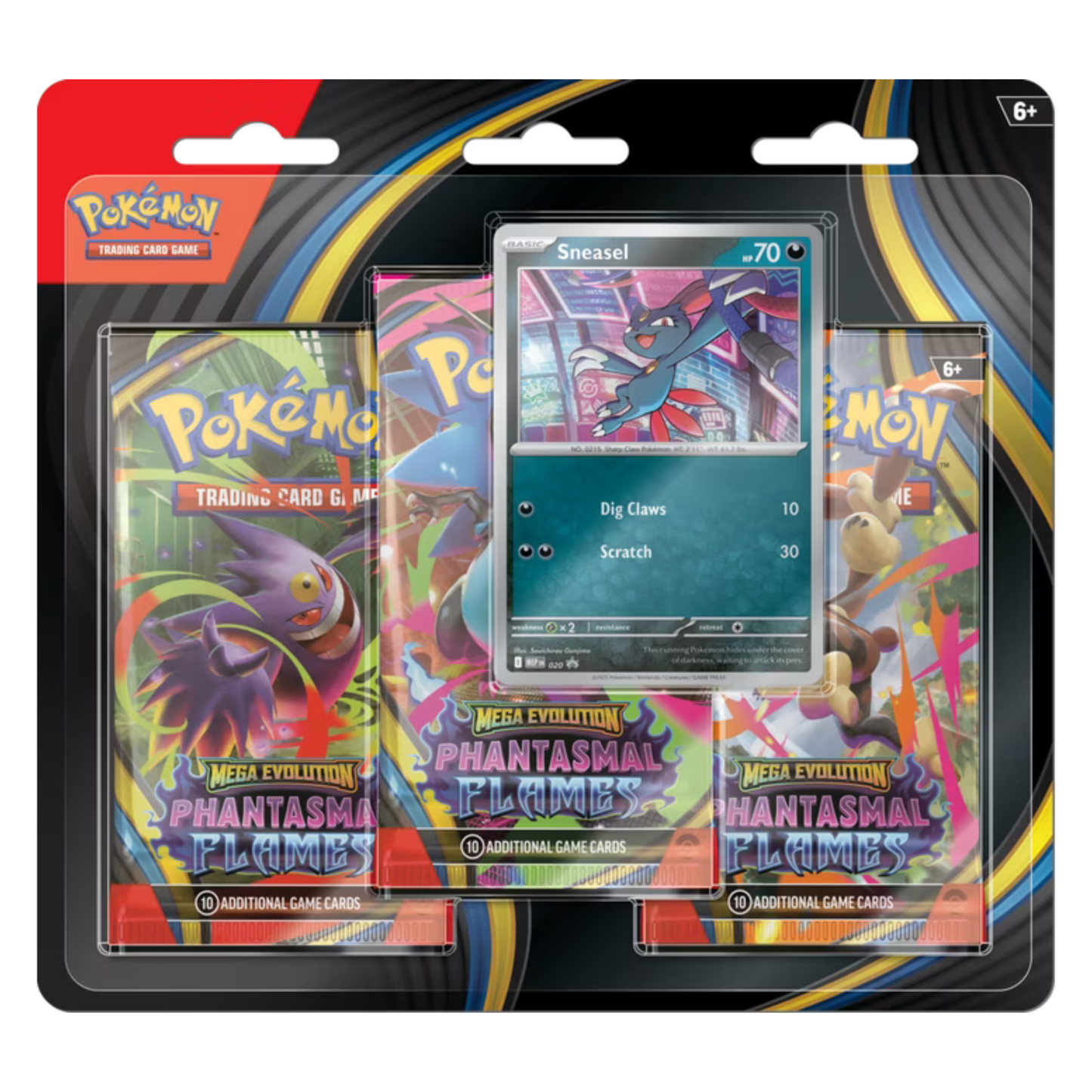 Phantasmal Flames 3-Pack Blister Graphic