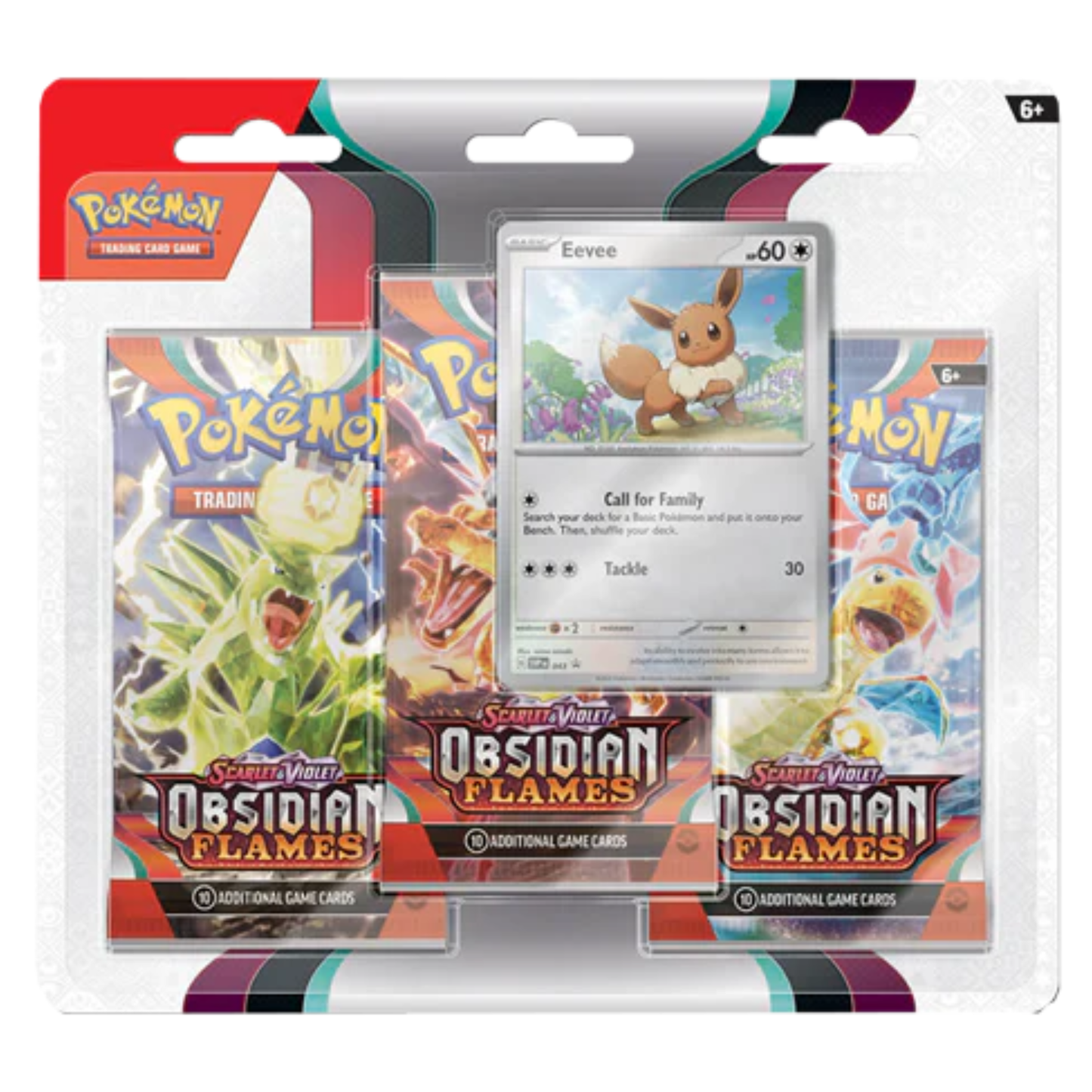 Obsidian Flames 3-Pack Blister Graphic
