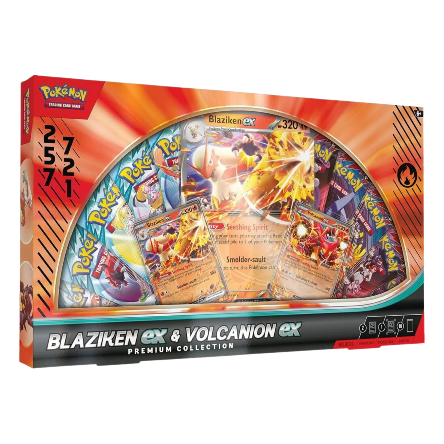 Blaziken ex & Volcanion ex Premium Collection