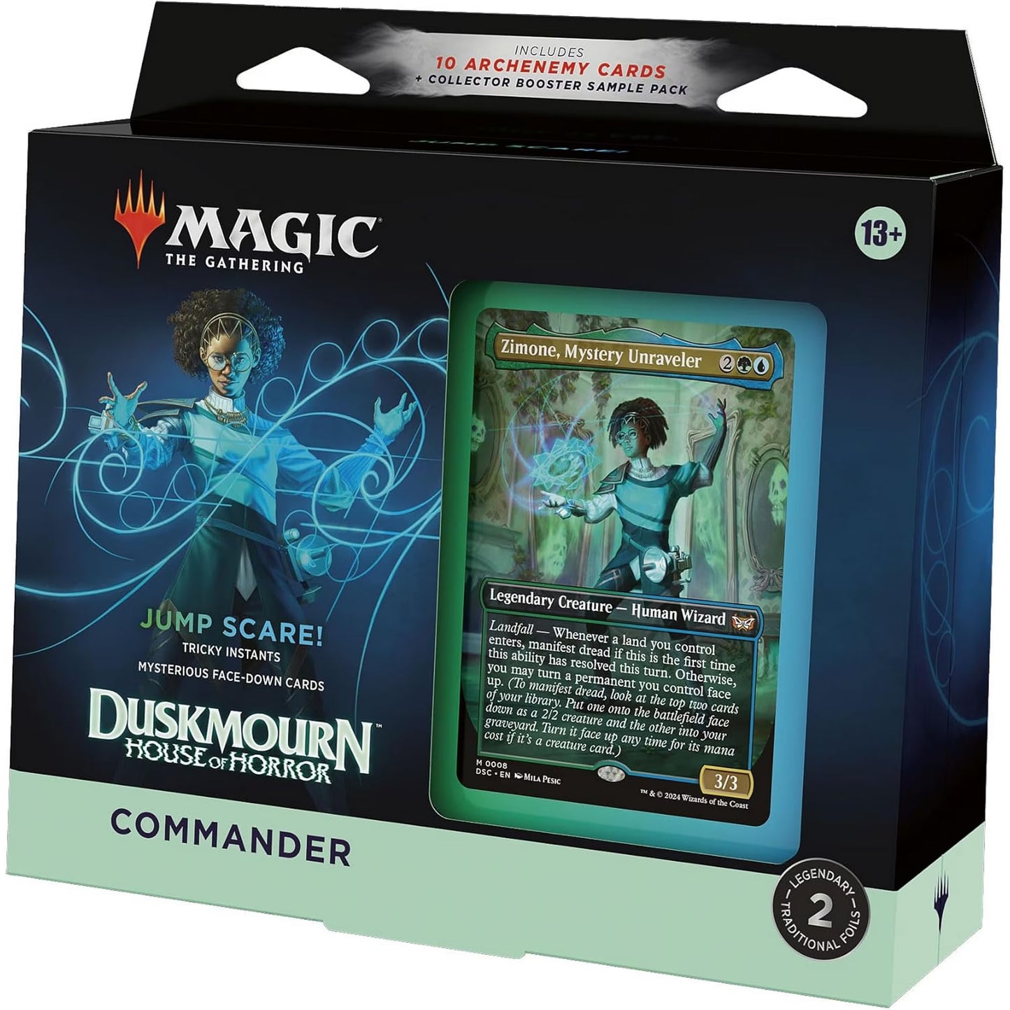 Magic: The Gathering Duskmourn: House of Horror Commander Deck - Jump Scare!