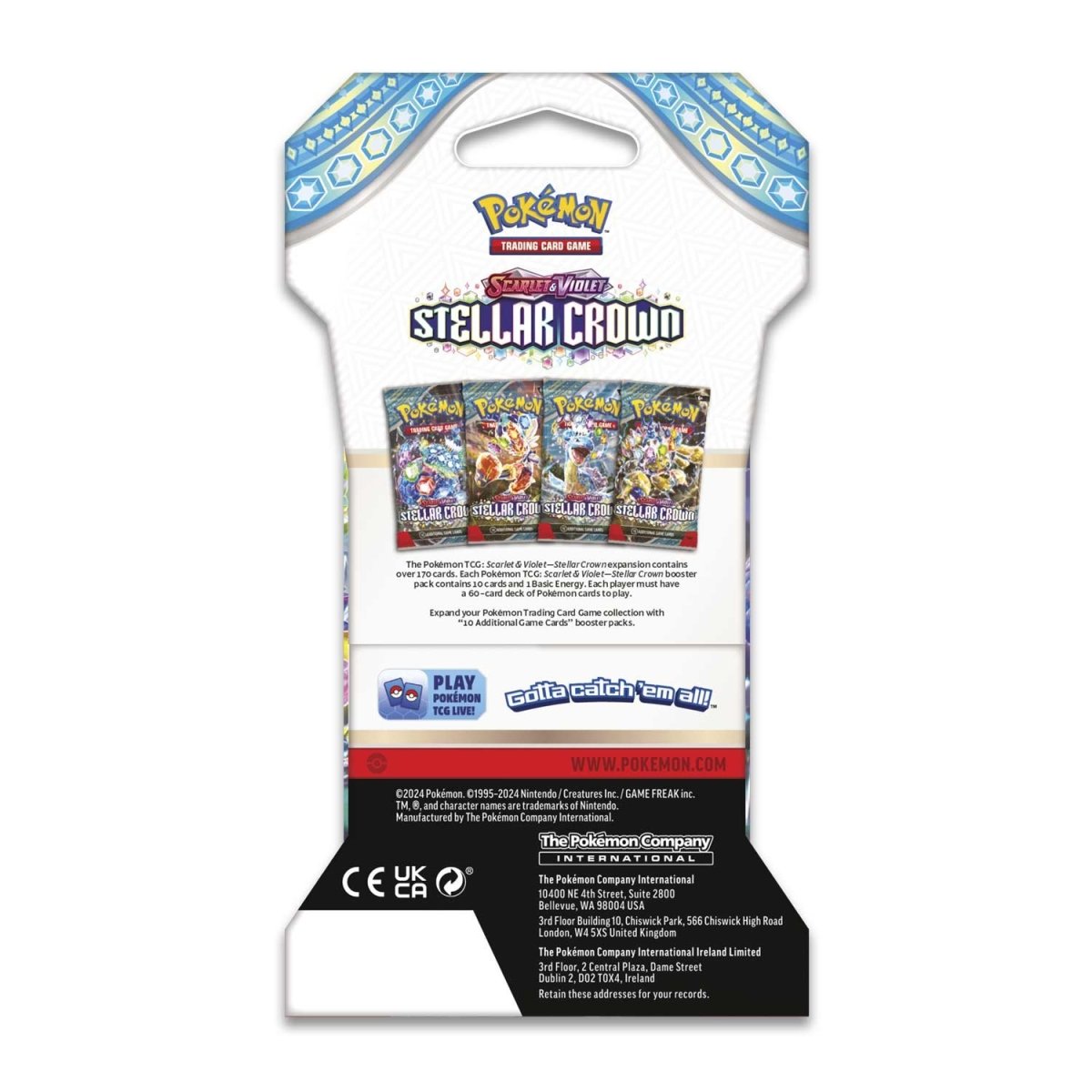 Stellar Crown Sleeved Booster Pack