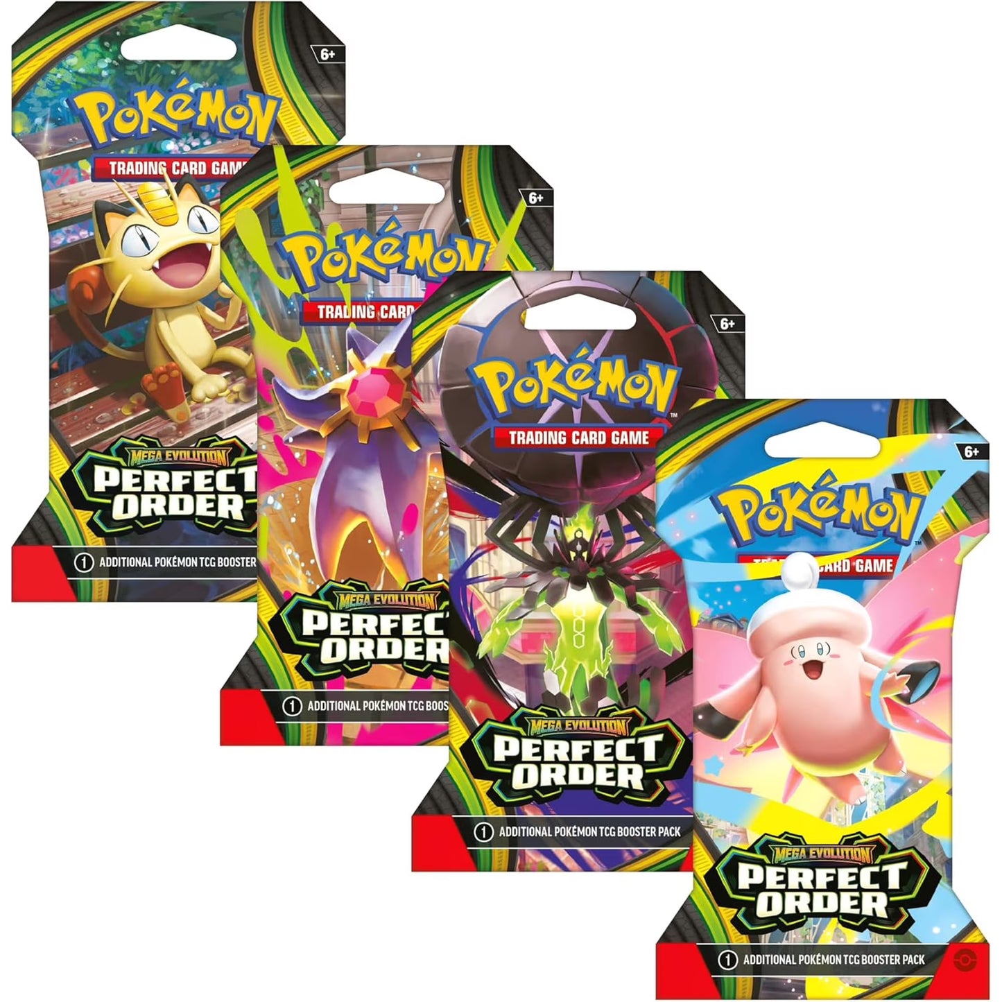 Mega Evolution Perfect Order Sleeved Booster Pack