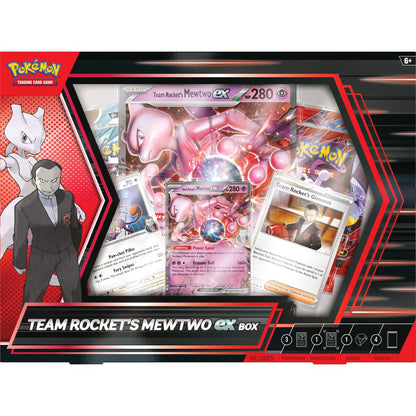 Team Rocket's Mewtwo ex Box