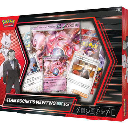 Team Rocket's Mewtwo ex Box