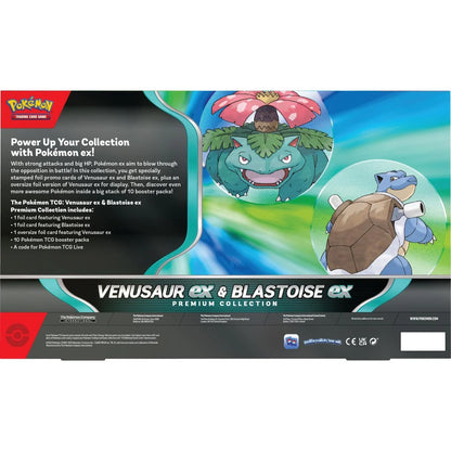 Venusaur ex & Blastoise ex Premium Collection