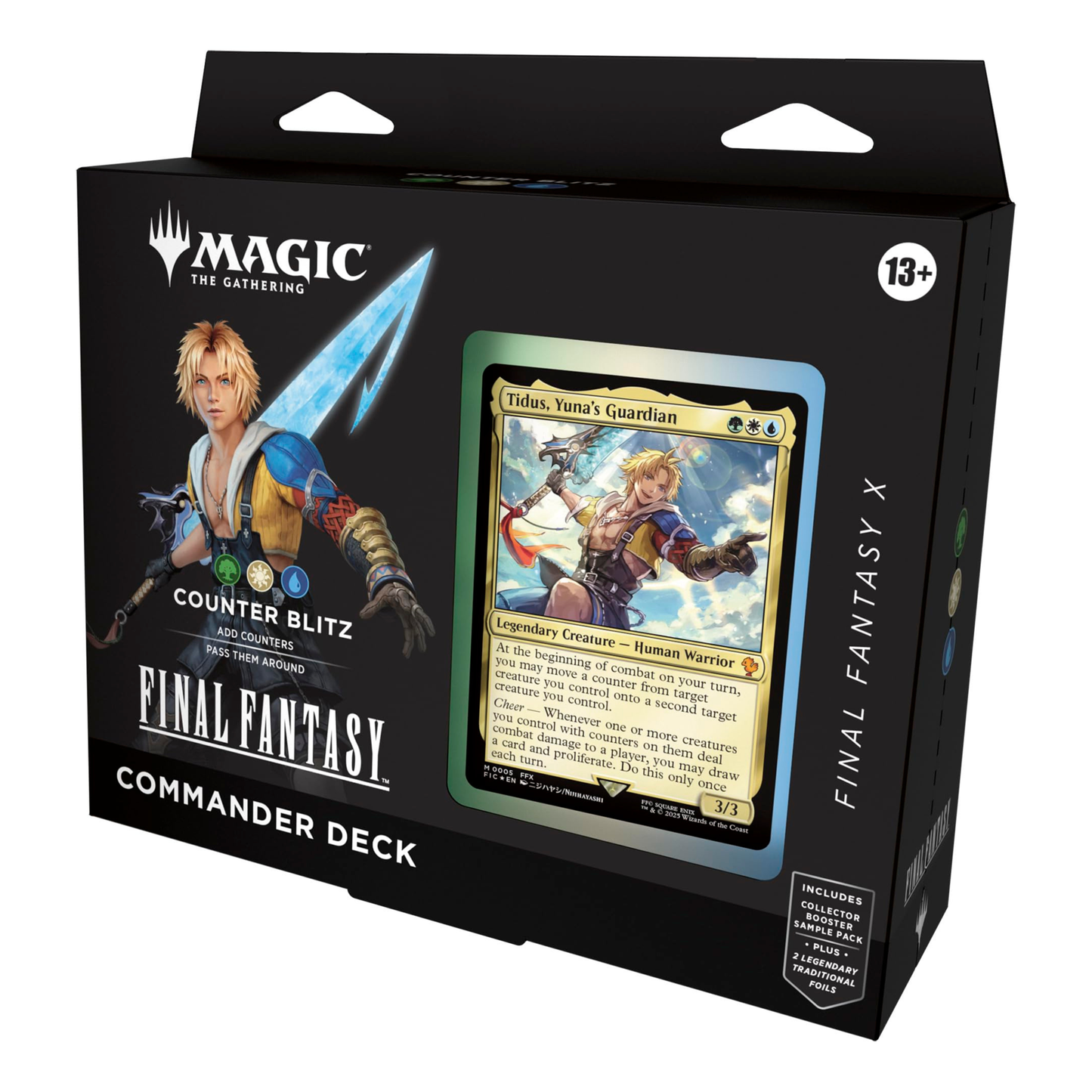 Final Fantasy Tidus, Yuna’s Guardian Commander Deck