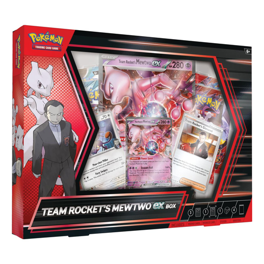 Team Rocket's Mewtwo ex Box