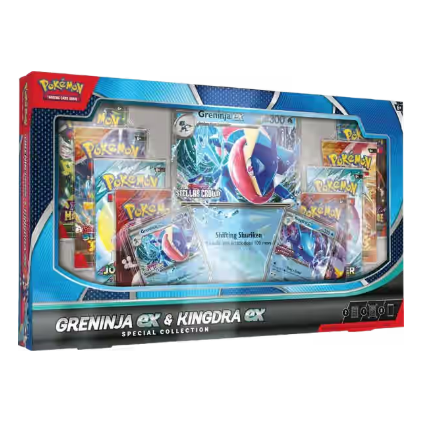 Greninja EX & Kingdra EX Special Collection Box