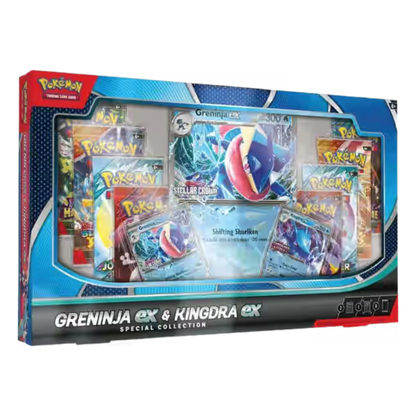 Greninja EX & Kingdra EX Special Collection Box