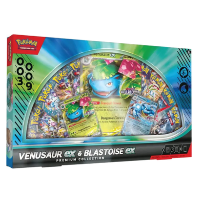 Venusaur ex & Blastoise ex Premium Collection