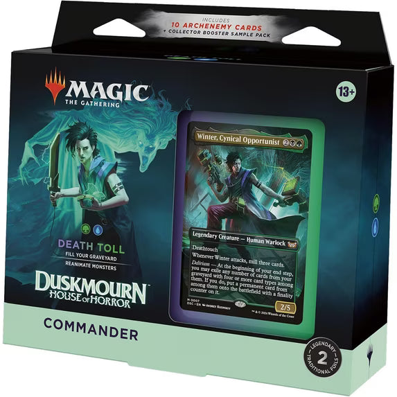 Magic: The Gathering Duskmourn: House of Horror Commander Deck - Death Toll
