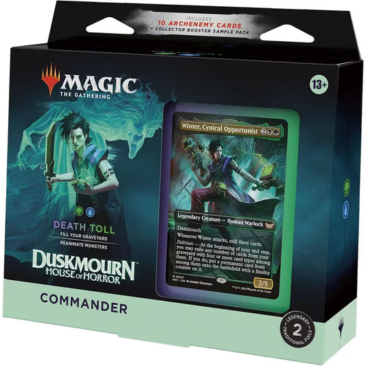 Magic: The Gathering Duskmourn: House of Horror Commander Deck - Death Toll