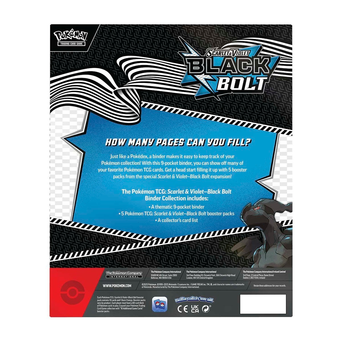 Black Bolt Binder Collection – Martz Collectibles