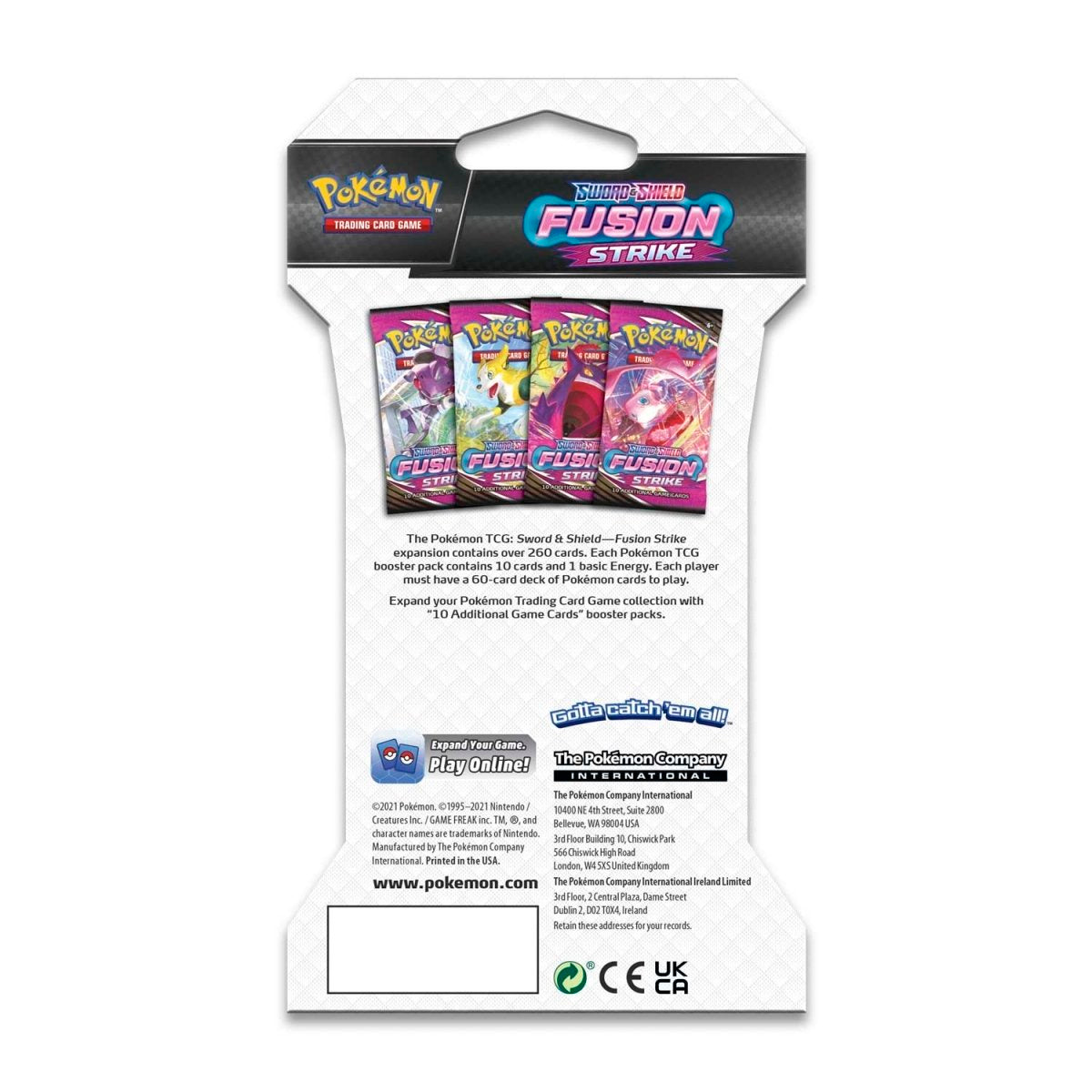 Fusion Strike Sleeved Booster Pack