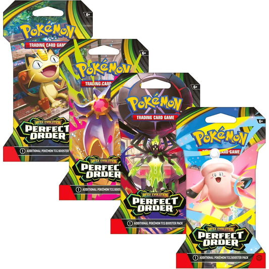 Mega Evolution Perfect Order Sleeved Booster Pack