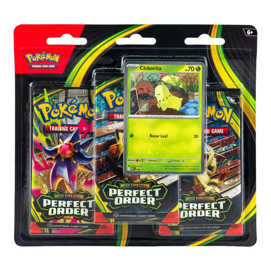 Mega Evolutions 3 Perfect Order 3Pk Blister