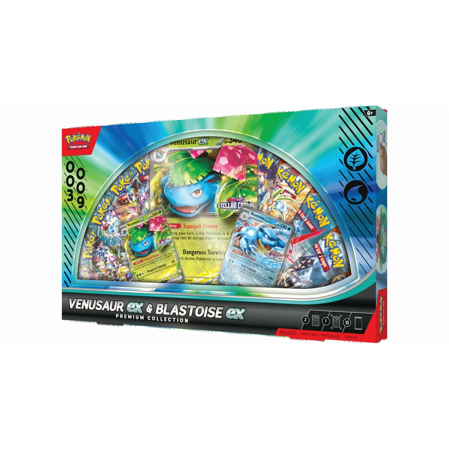 Venusaur ex & Blastoise ex Premium Collection