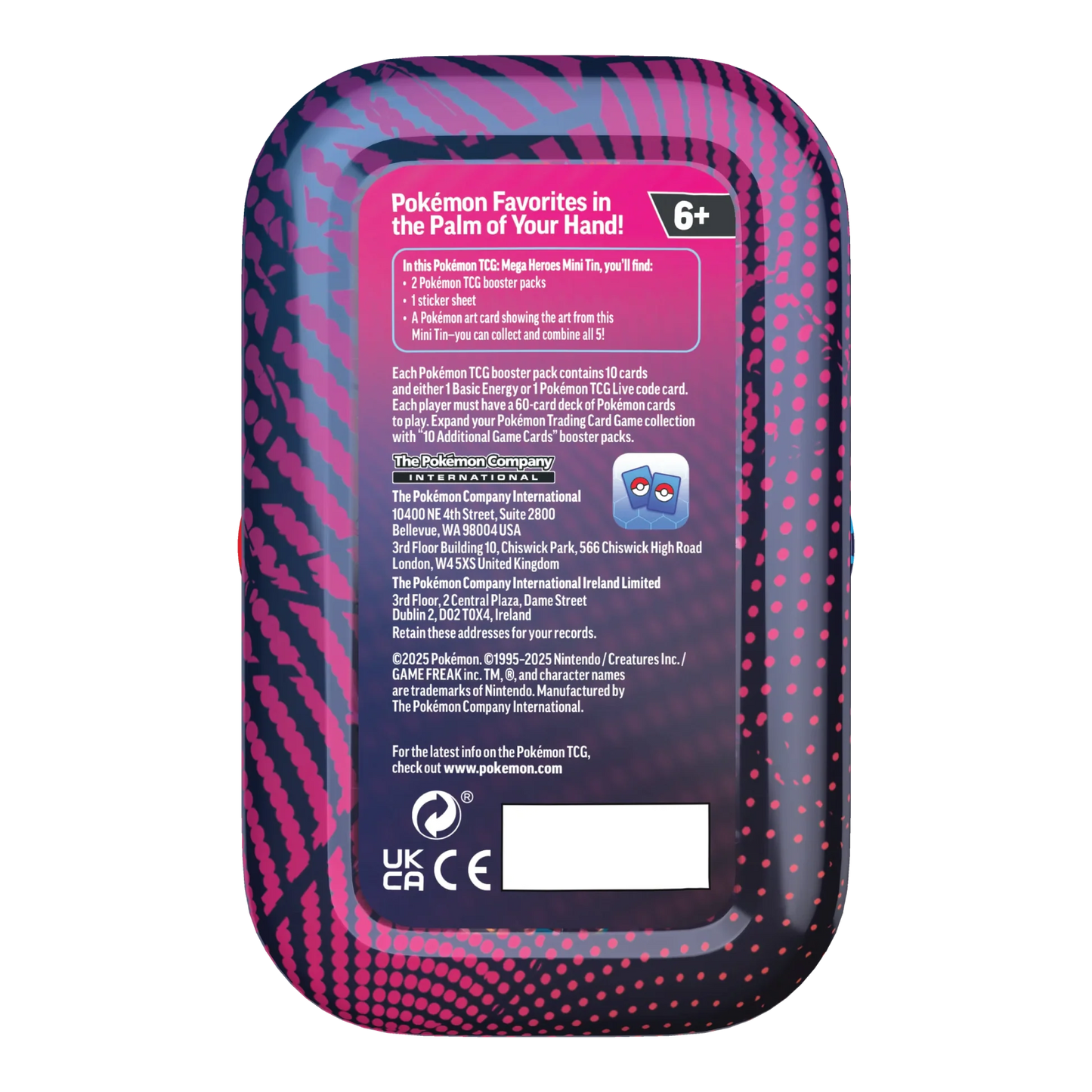 Mega Heroes Mini Tin