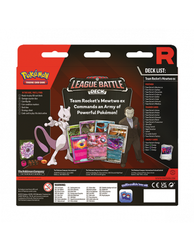 Team Rocket’s Mewtwo ex League Battle Deck