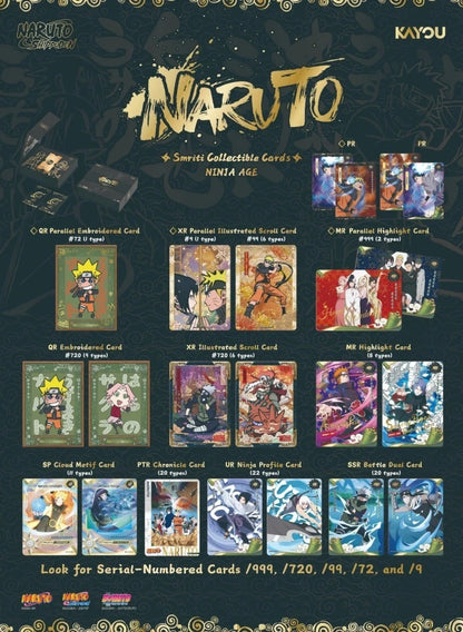 Naruto Smriti Collectible Cards Ninja Age Box by Kayou